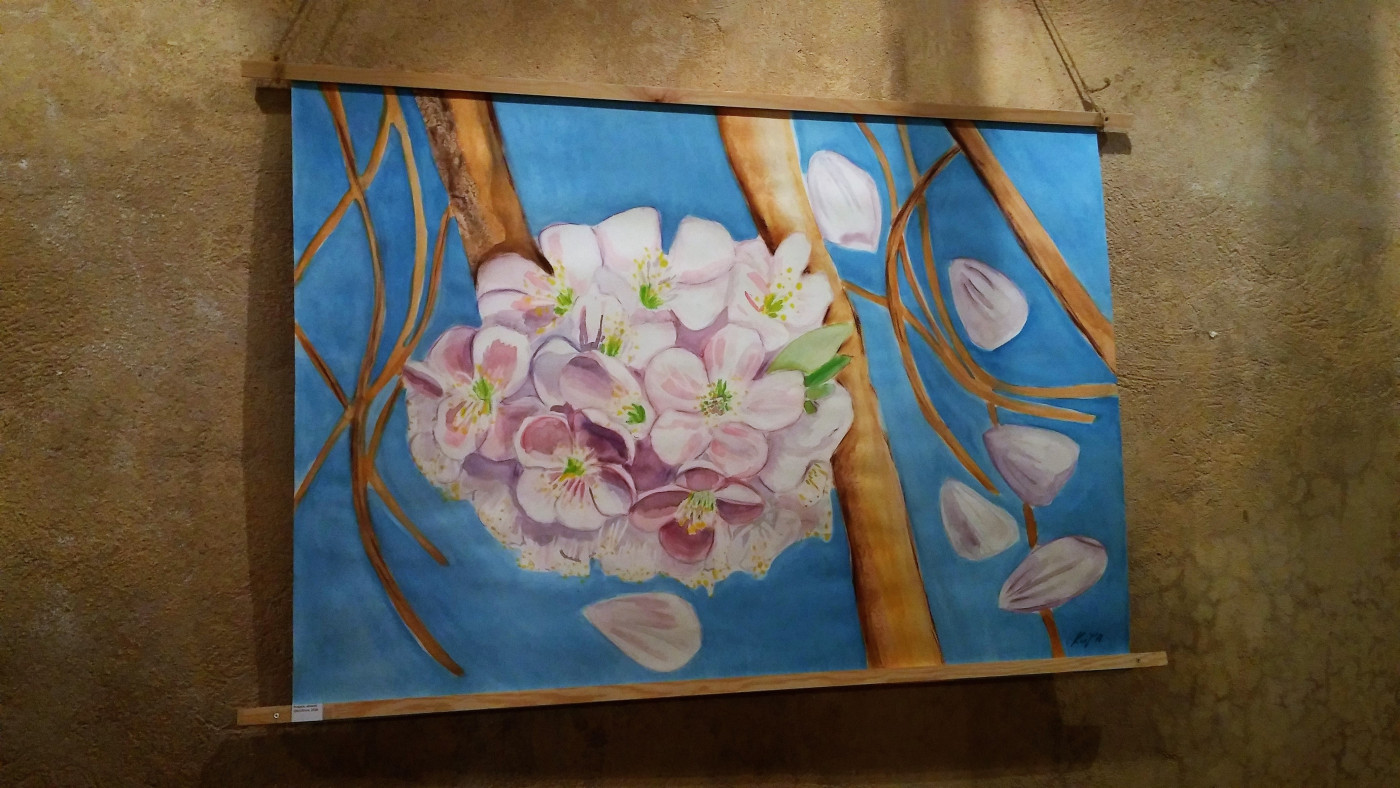 aquarel 100 x70 cm