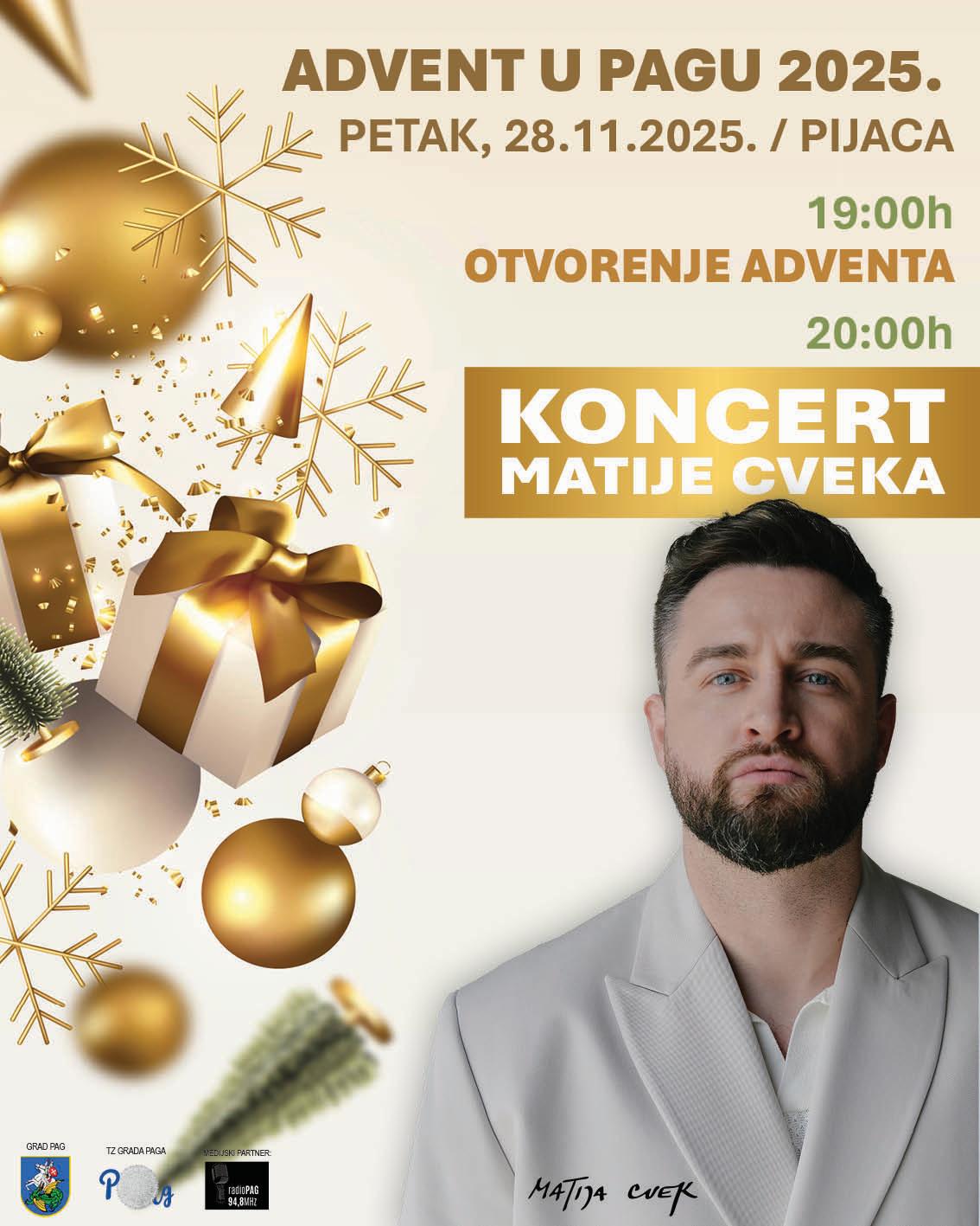 Koncert Matija Cvek