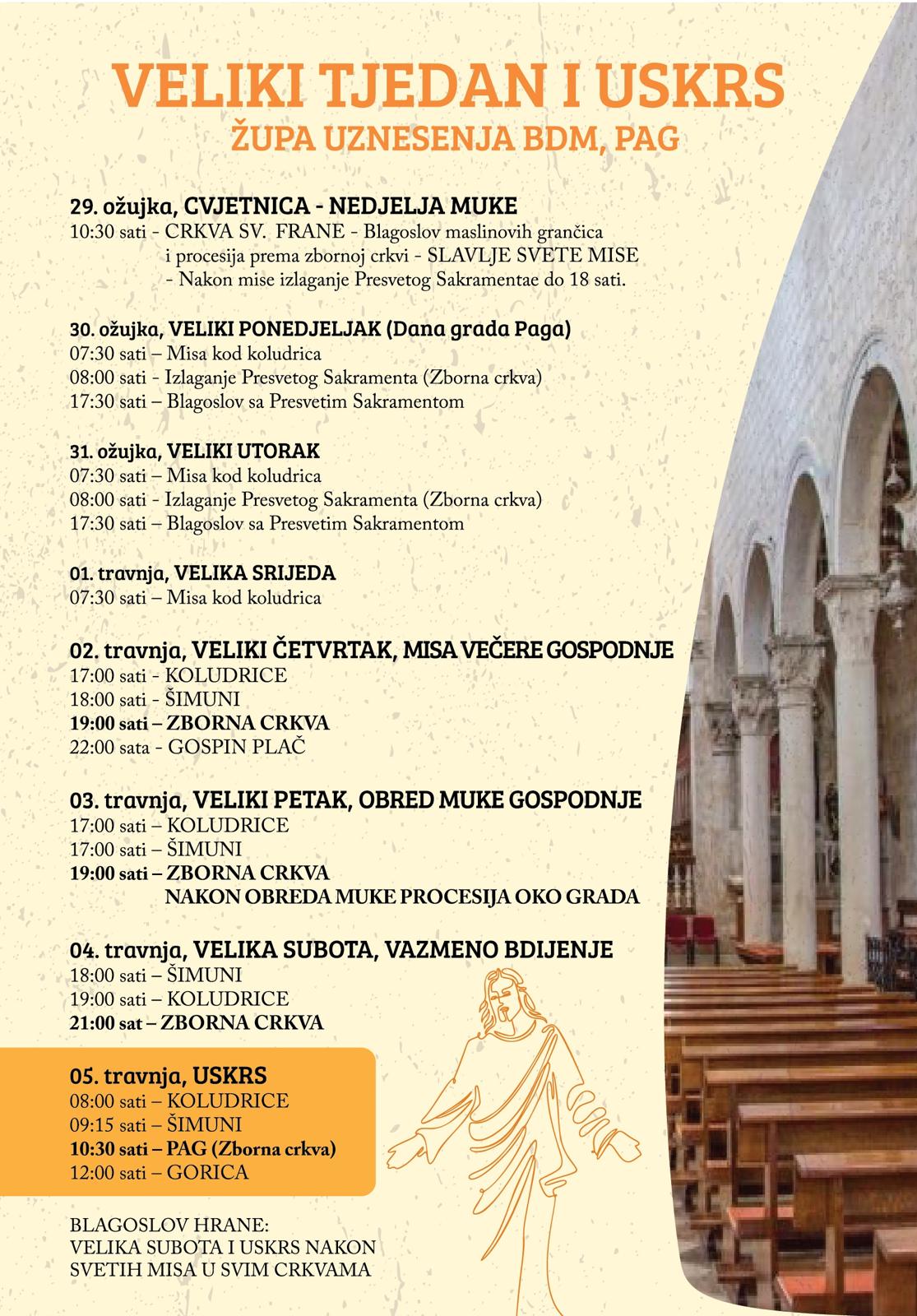 Veliki tjedan i Uskrs